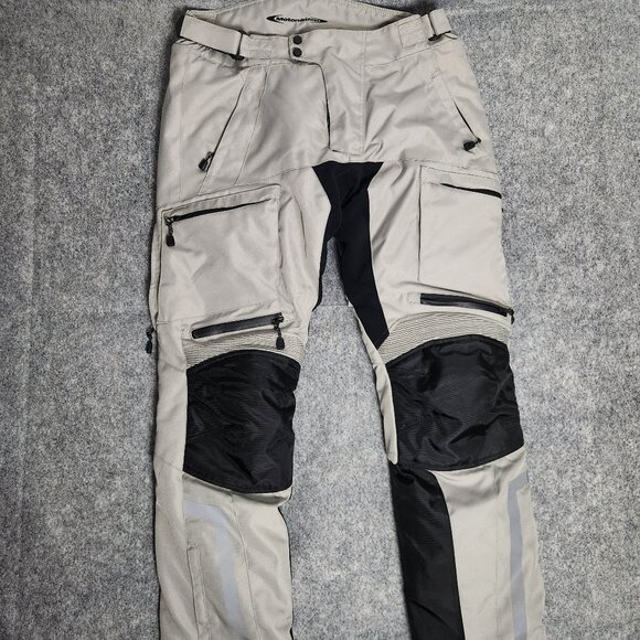 Motonation Apparel Phantom Pants Men 2XL Textile Motorcycle Waterproof 38x33 - Picture 1 of 12